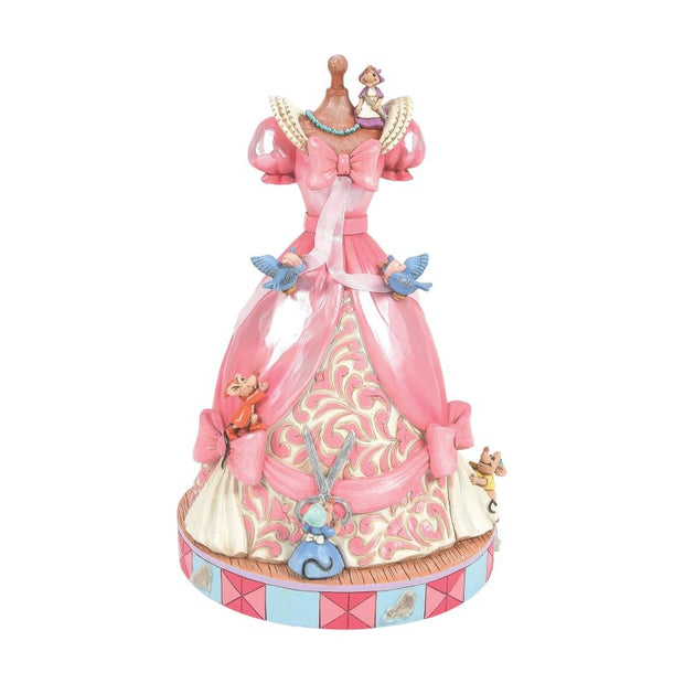 Enesco Disney Traditions A Dress for Cinderelly (Cinderella's Dress Musical Figurine)