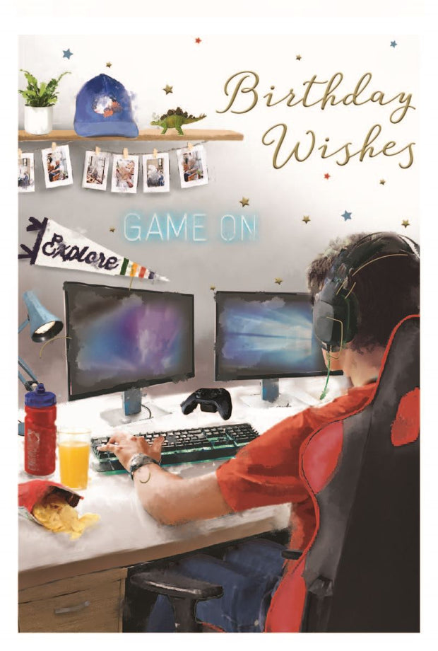 ICG Gamer Birthday Card*