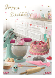 ICG Home Baker Birthday Card*