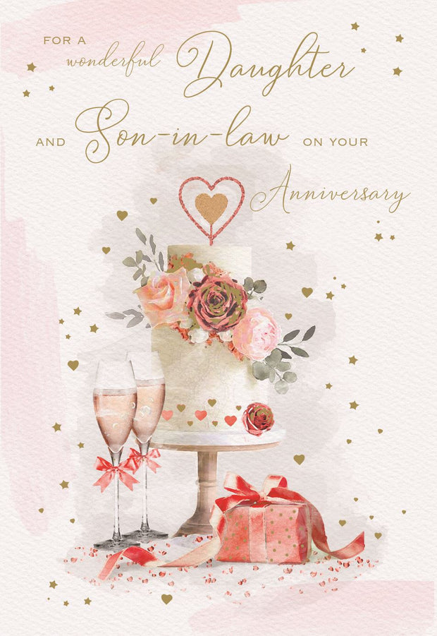 ICG Daughter And Son In Law Anniversary Card*