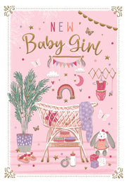 ICG Baby Girl Card*