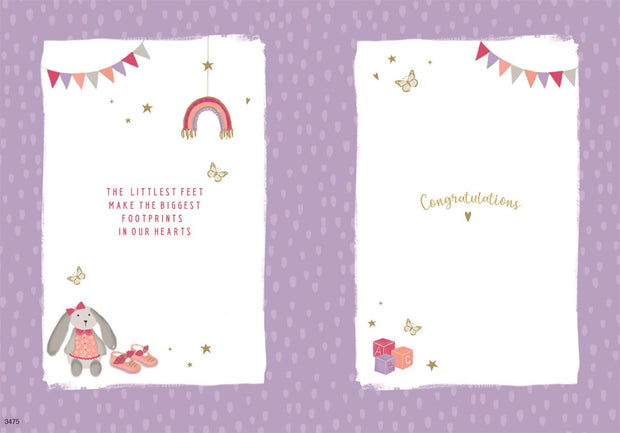 ICG Baby Girl Card*