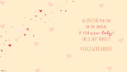 ICG New Baby Girl Card