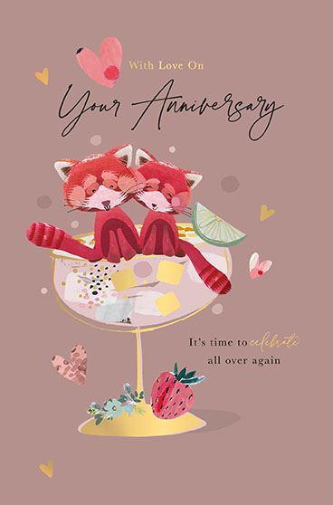 Words N Wishes Anniversary Card