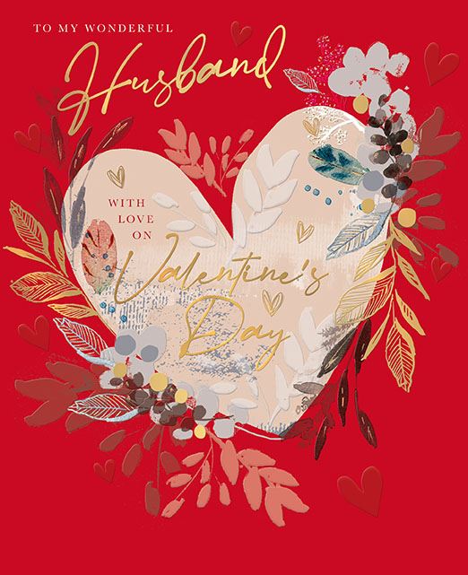 Words N Wishes Husband Valentine's Day Card