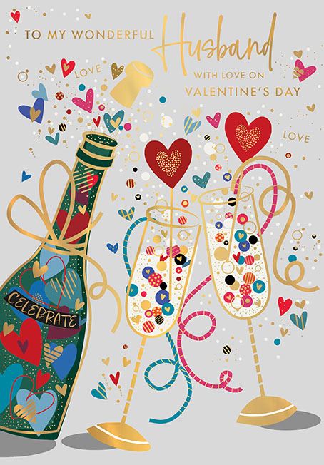 Words N Wishes Husband Valentine's Day Card