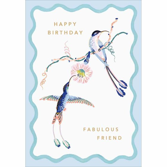 Woodmansterne Sarah Gordon Birds of a Feather Birthday Card