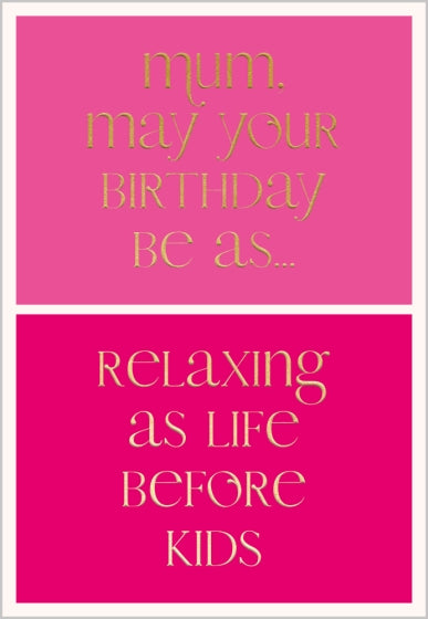 Abacus Mum Birthday Card*