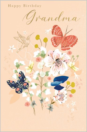 Abacus Grandma Birthday Card*