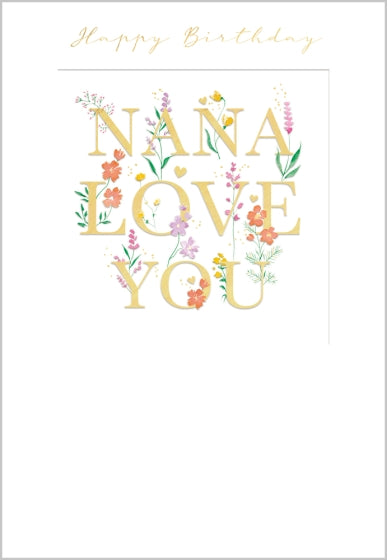 Abacus Nana Birthday Card*