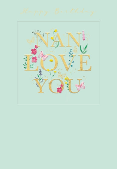 Abacus Nan Birthday Card*