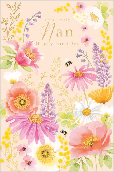 Abacus Nan Birthday Card*