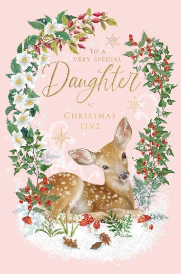 Abacus Daughter Christmas Card**