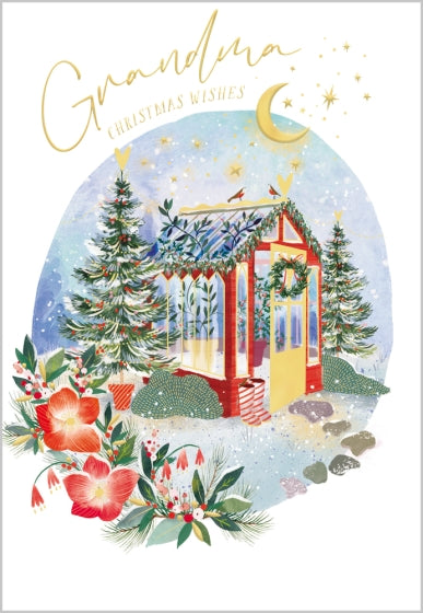 Abacus Grandma Christmas Card**