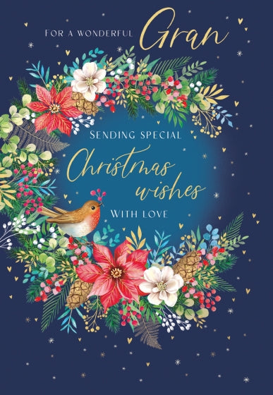 Abacus Gran Christmas Card**