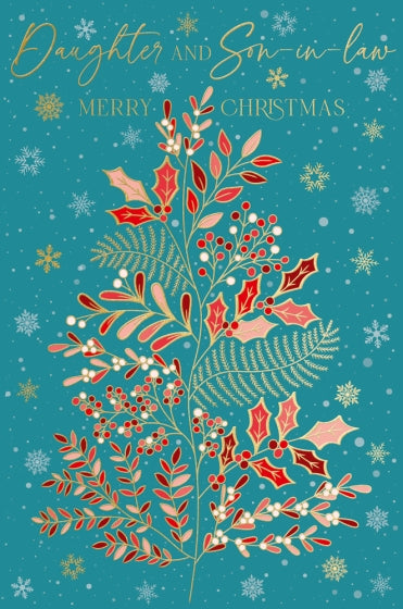 Abacus Daughter & Son in Law Christmas Card**