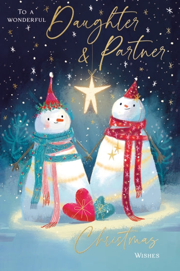 Abacus Daughter & Partner Christmas Card**
