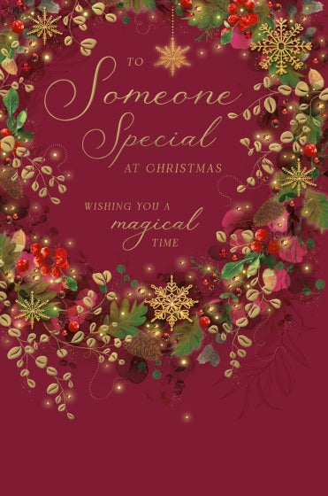 Abacus Someone Special Christmas Card**