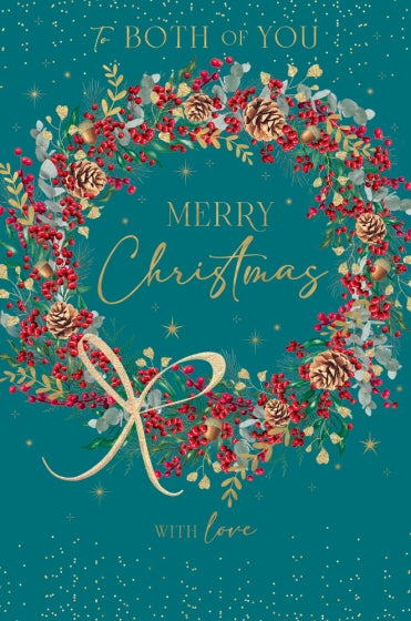 Abacus Both of You Christmas Card**