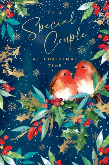 Abacus Special Couple Christmas Card**