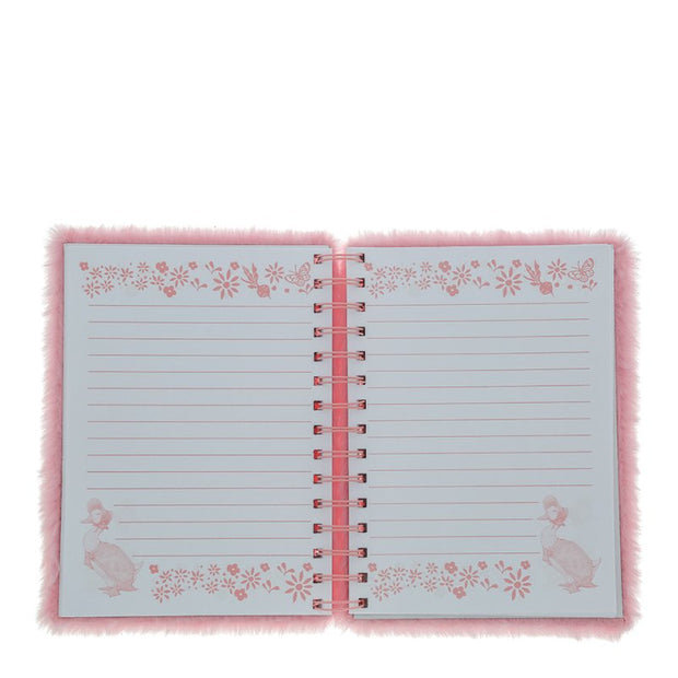 Peter Rabbit Jemima Puddle-duck Plush Notebook