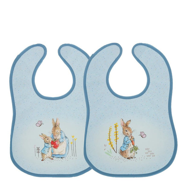 Enesco Peter Rabbit Children's Bib Set of 2
