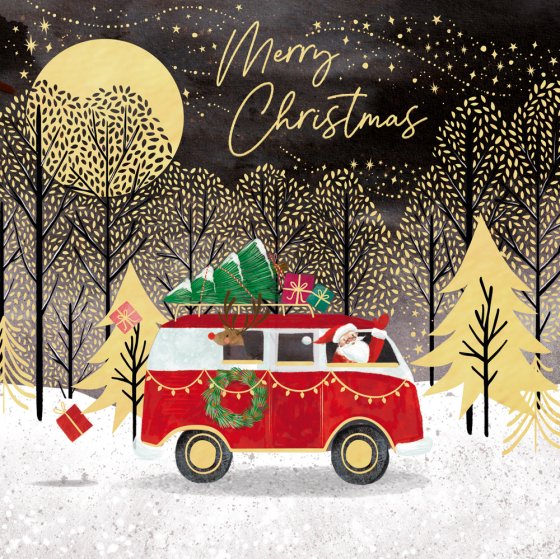 Abacus Pack of 5 Charity Christmas Card**