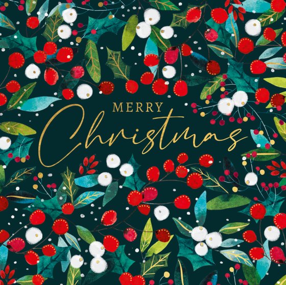 Abacus Pack of 5 Charity Christmas Card**