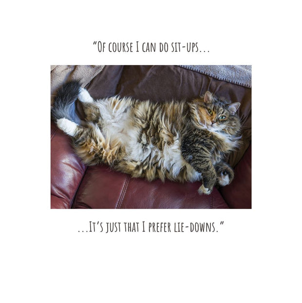 Emotional Rescue Humour Blank Card