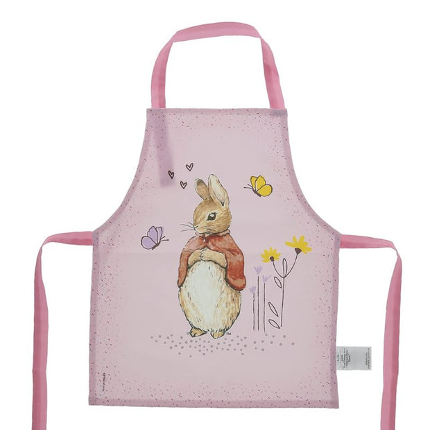 Enesco Peter Rabbit Flopsy Bunny Pink Children's Apron
