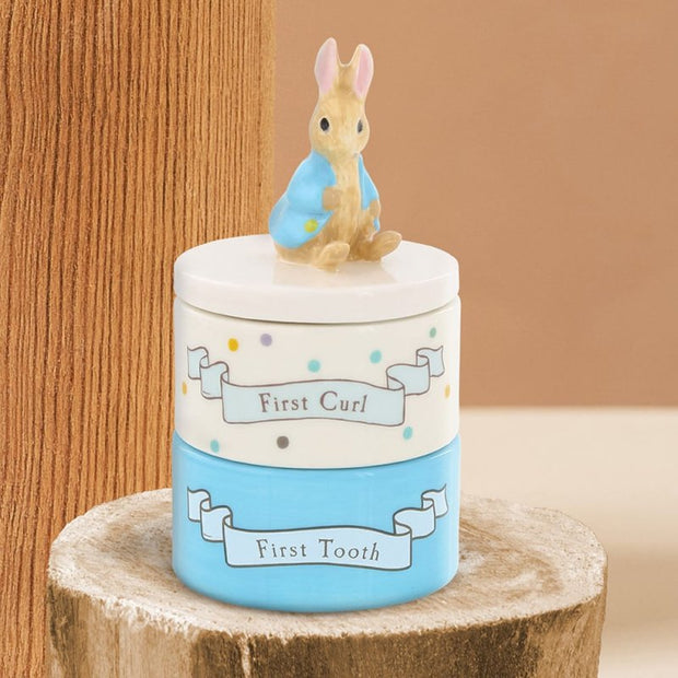 Enesco Peter Rabbit My first Tooth & Curl set