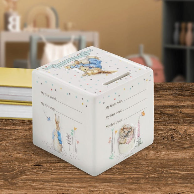 Enesco Beatrix Potter Peter Rabbit My First Money Bank
