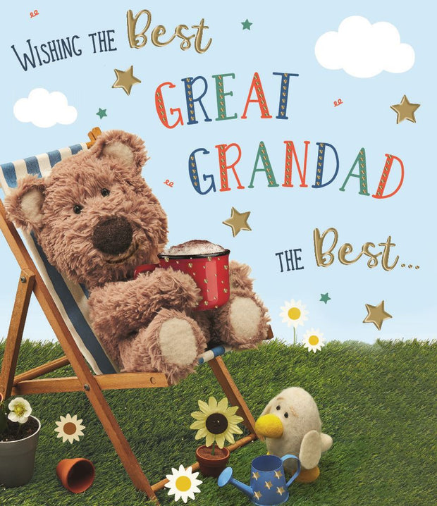 ICG Great Grandad Birthday Card*