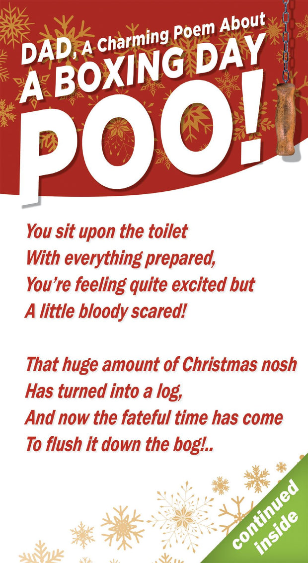 Emotional Rescue Dad Christmas Card**