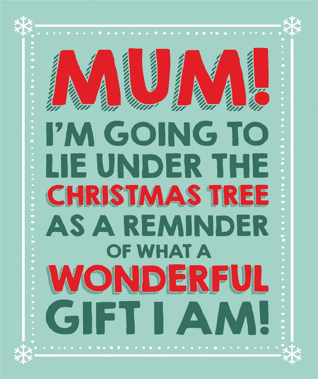 Emotional Rescue Mum Christmas Card**