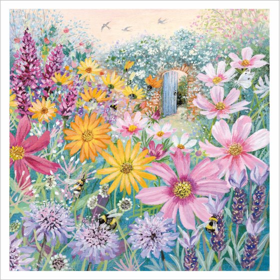 Woodmansterne Lucy Grossmith Beauty In Full Bloom Blank Card