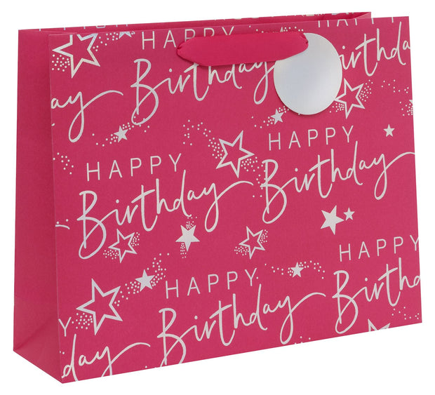 Glick Happy Birthday Large Landscape Gift Bag*