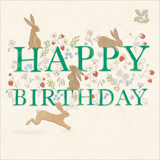 Woodmansterne National Trust Apple Tree Orchard In the Meadow Birthday Card*