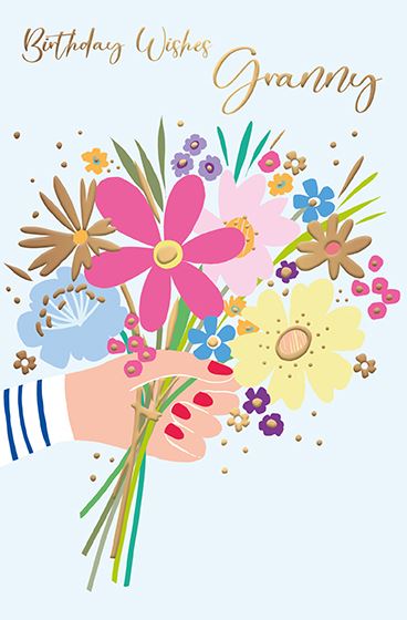 Words N Wishes Granny Birthday Card*