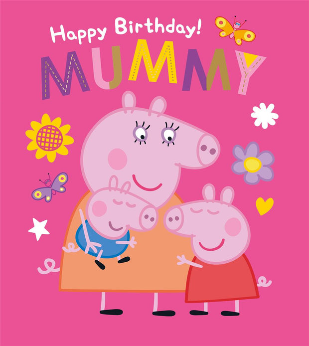 Peppa Pig Mummy Birthday Card*