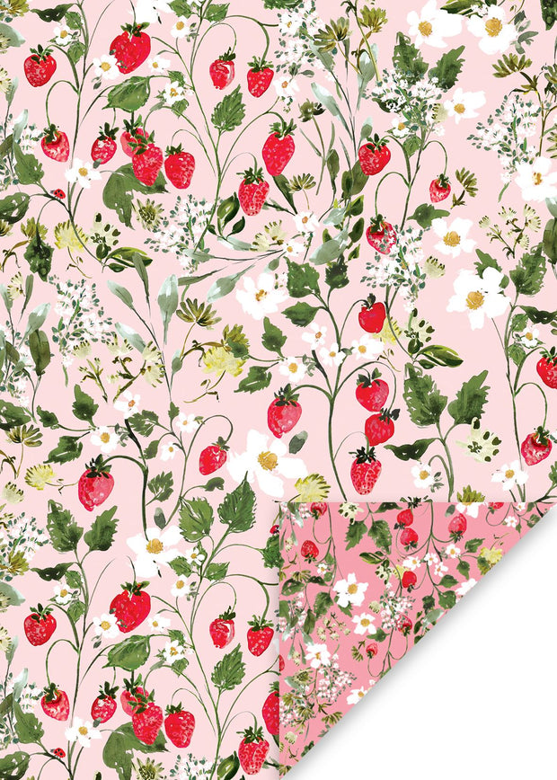 Glick Strawberry Patch Flat Wrap