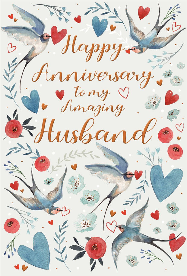 ICG Husband On Our Anniversary Card *