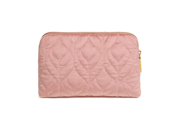 Alice Wheeler Pink Velvet Make Up Bag**
