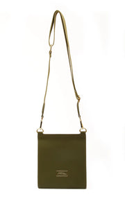 Alice Wheeler Olive Bloomsbury Cross Body Bag**
