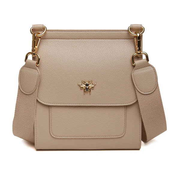 Alice Wheeler Stone Bloomsbury Cross Body Bag**