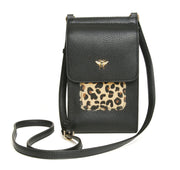 Alice Wheeler Leopard Mini Bloomsbury Handbag