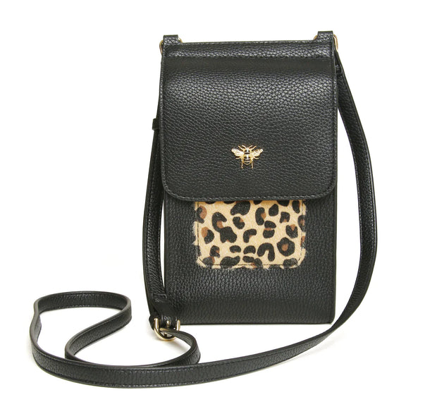 Alice Wheeler Leopard Mini Bloomsbury Handbag