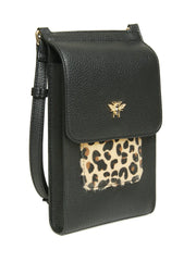 Alice Wheeler Leopard Mini Bloomsbury Handbag