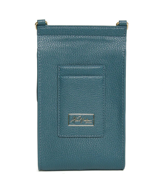 Alice Wheeler Teal Mini Bloomsbury Handbag