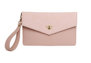 Alice Wheeler Pink Chelsea Clutch Handbag